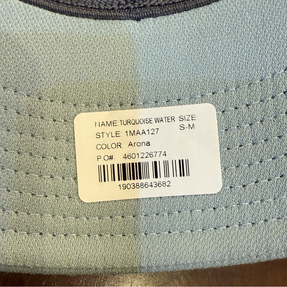 Travis Mathew Turquoise Water Flexfit Hat Sz S/M - Picture 7 of 7